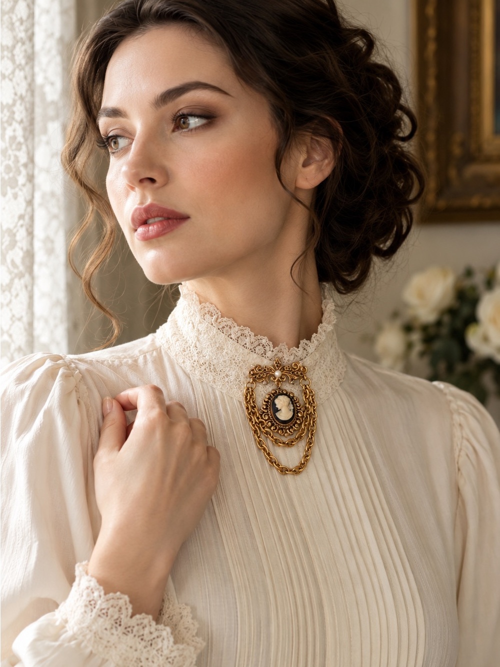 Vintage Cameo brooch